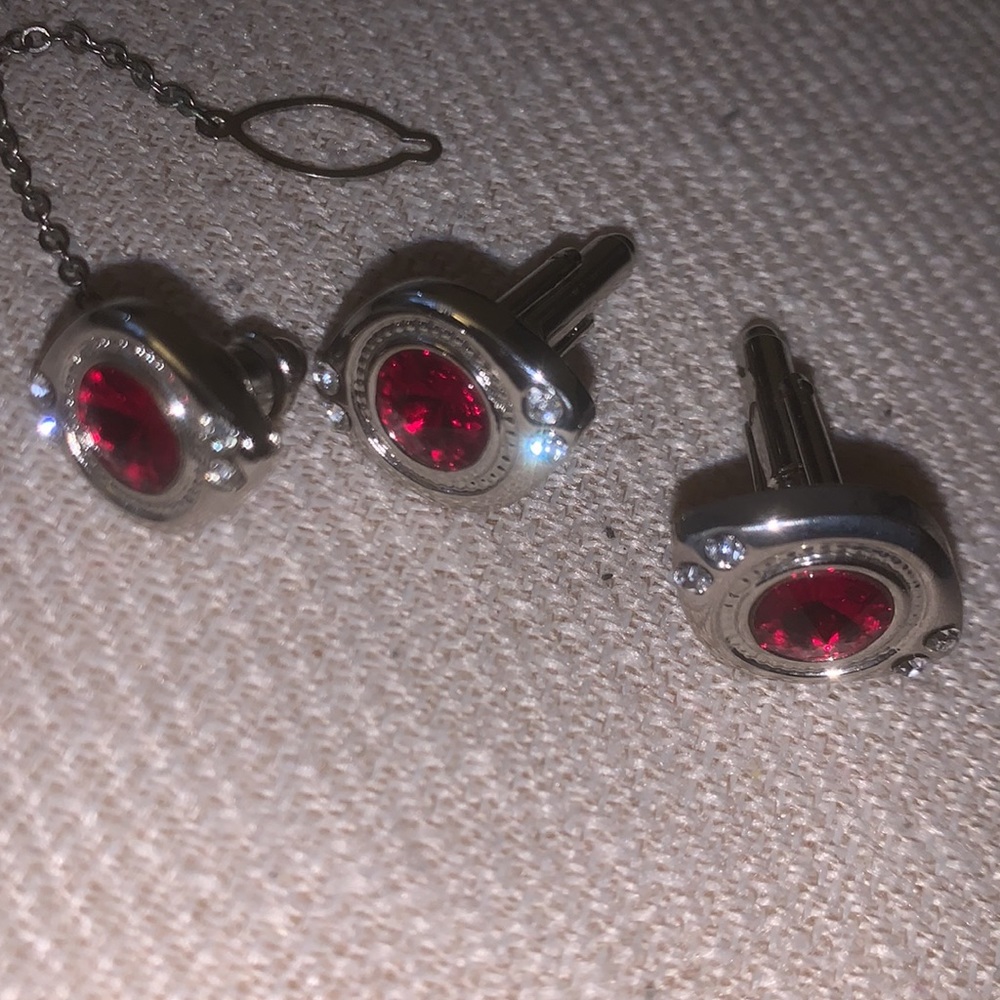 Ruby Cuff Links - image 3